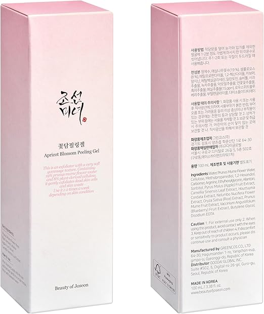 BEAUTY OF JOSEON Apricot Blossom Peeling Gel (100ml)
