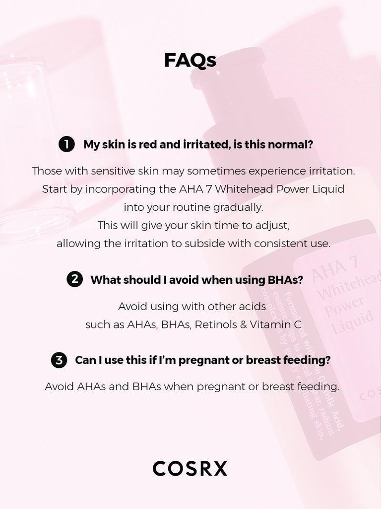 COSRX AHA 7 Whitehead powder liquid (100ml)
