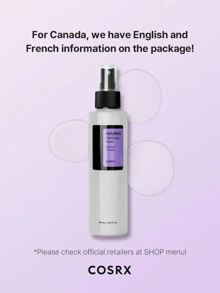 COSRX AHA/BHA Clarifying Treatment Toner (100ml)