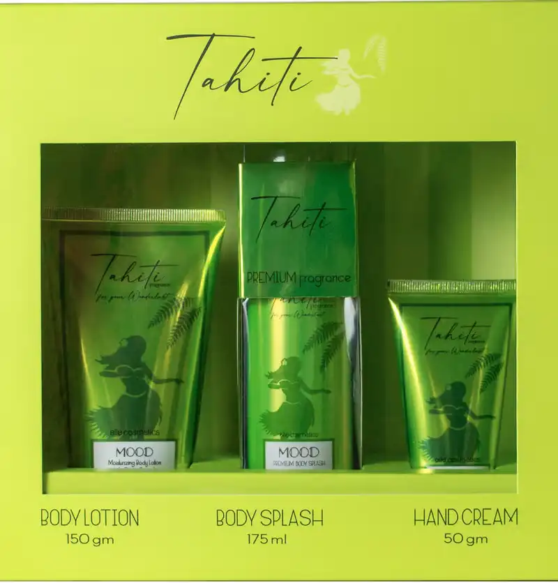 MOOD Set Lotin Body Splash Hand Cream - Tahiti