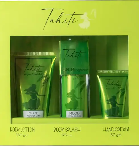 MOOD Set Lotin Body Splash Hand Cream - Tahiti