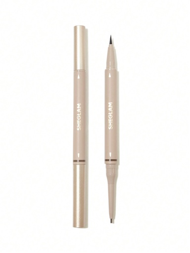 SHEGLAM Brows On Demand 2-In-1 Brow Pencil - Taupe (0.4gm)